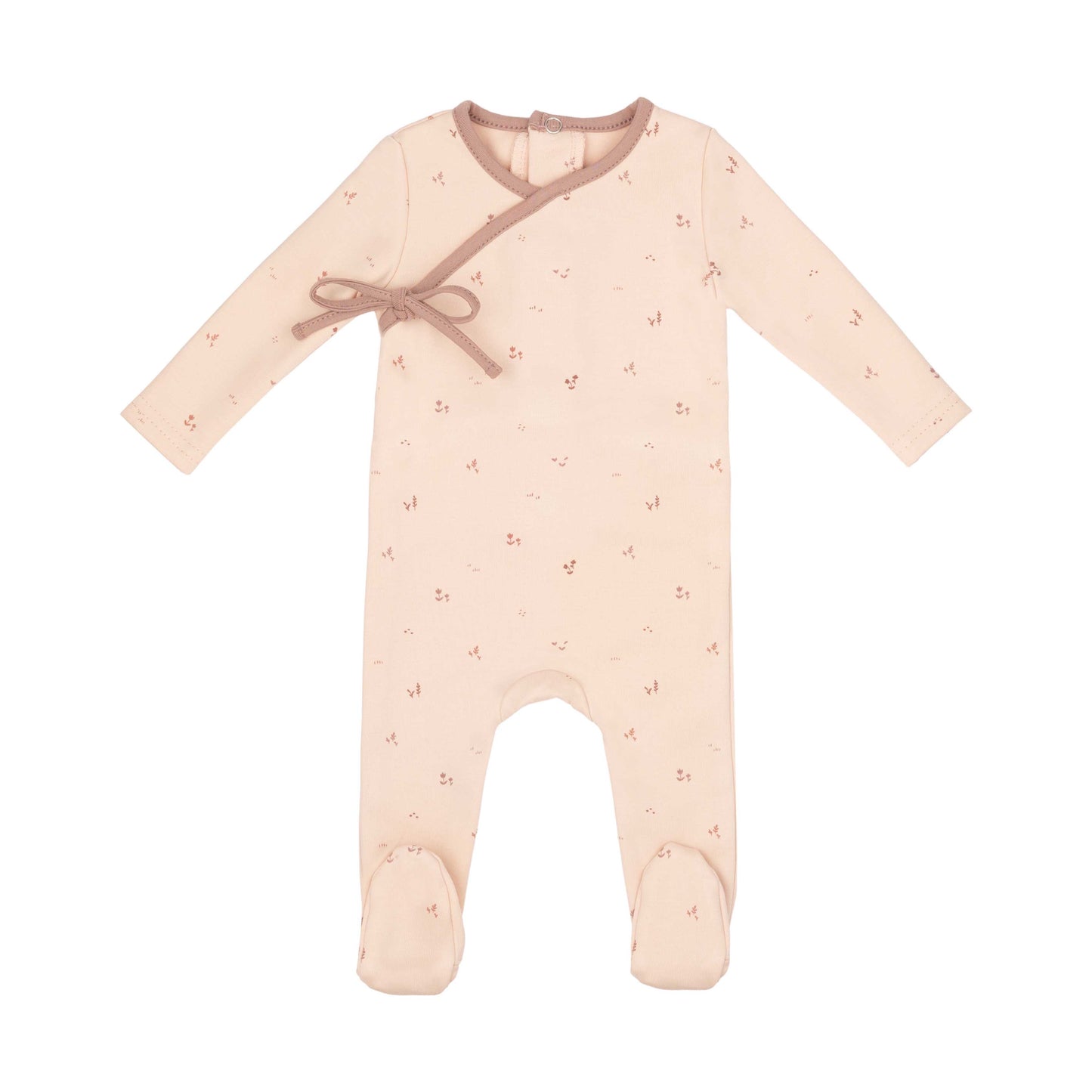 Printed Floral Footie