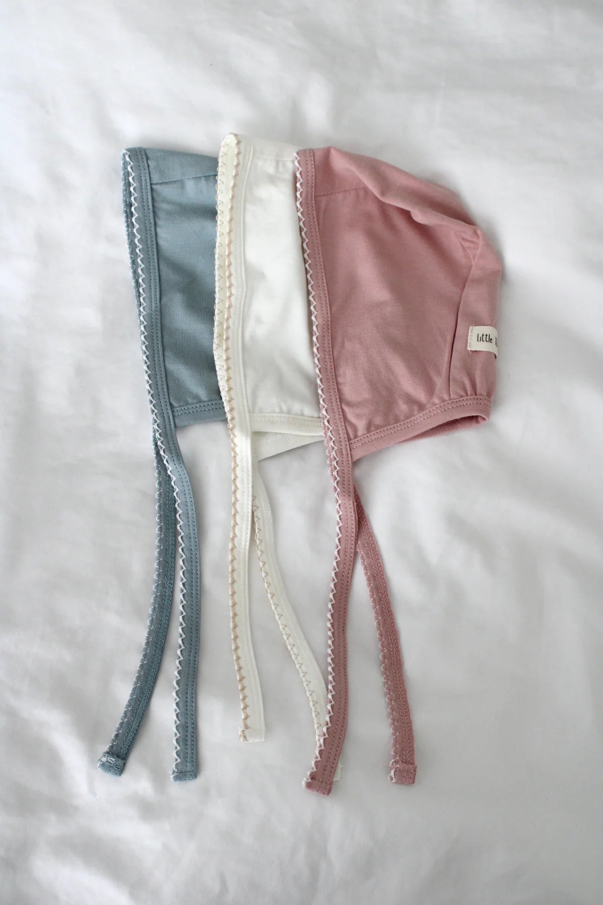 Solid Cream Scalloped Bamboo Wrap Footie