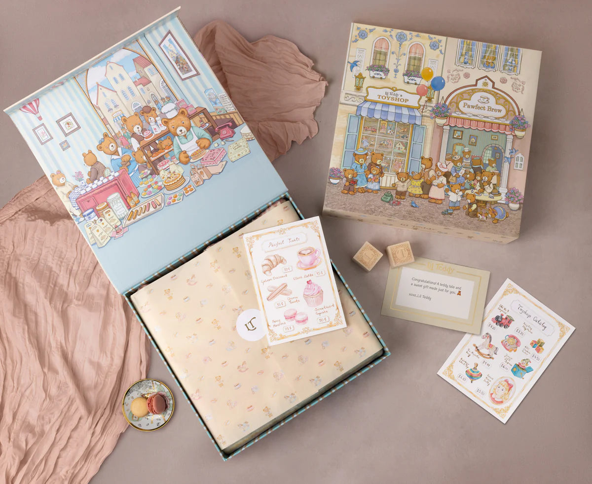 LIL TEDDY'S TOYSHOP BLUEBERRY BISCUIT