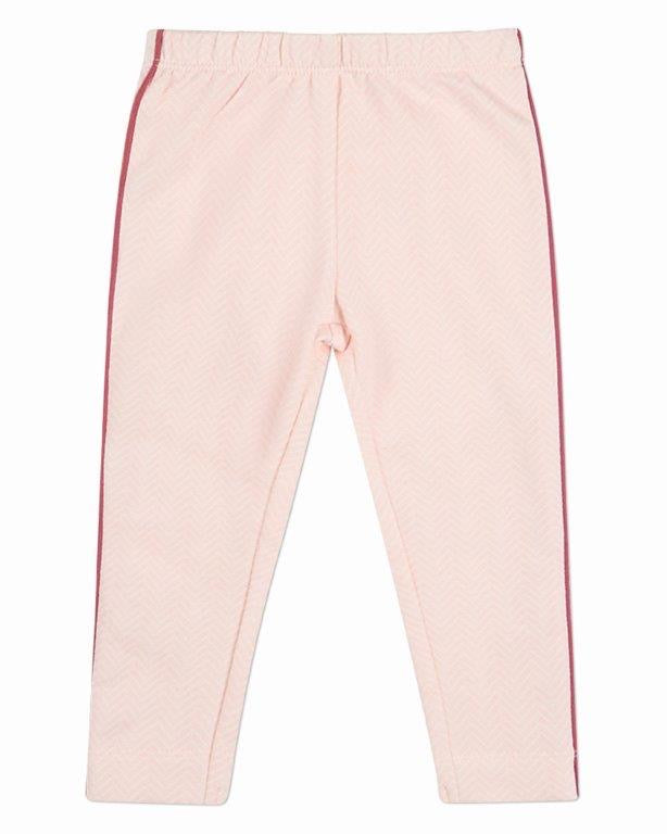 Snuggly Bear Chevron 2 Pc Set - Pink