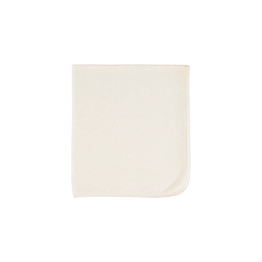 Bebe Blanket - Natural Pointelle