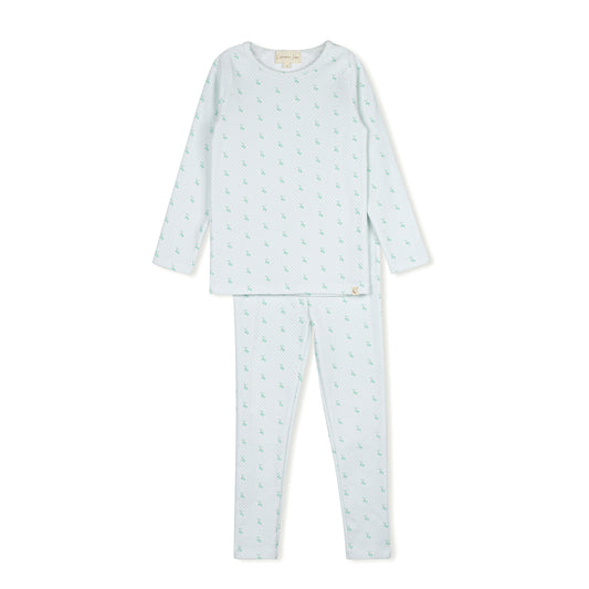 Boys Checkerboard Cherry Pj