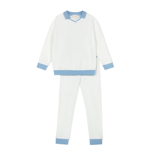 Boys Polo Embossed 2pc