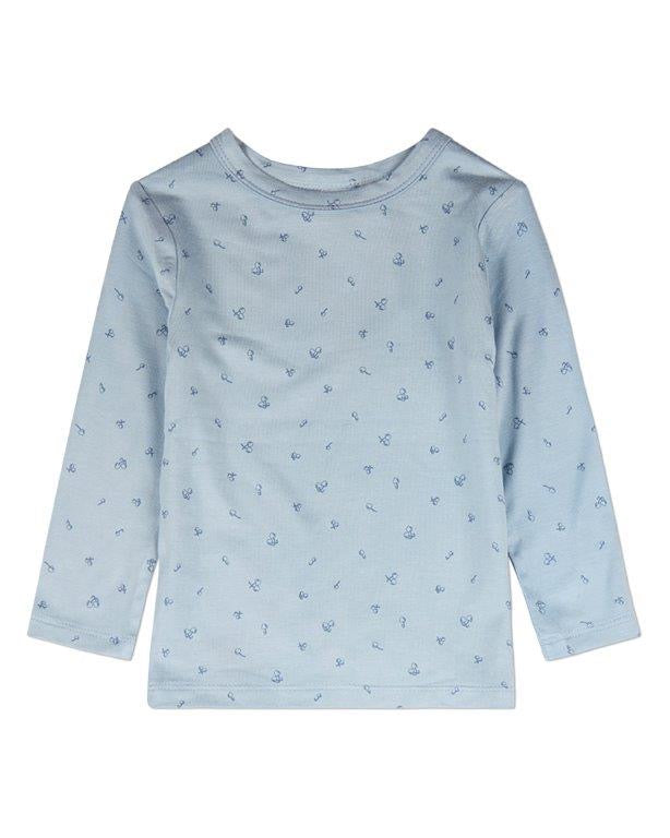 Delightful Cherries 2 Pc Set - Blue