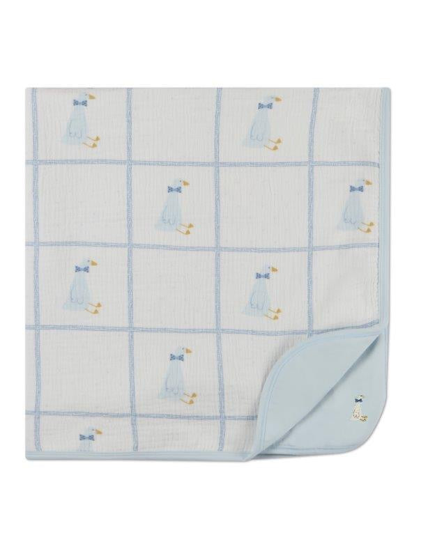 Boy’s Sitting Goose Blanket
