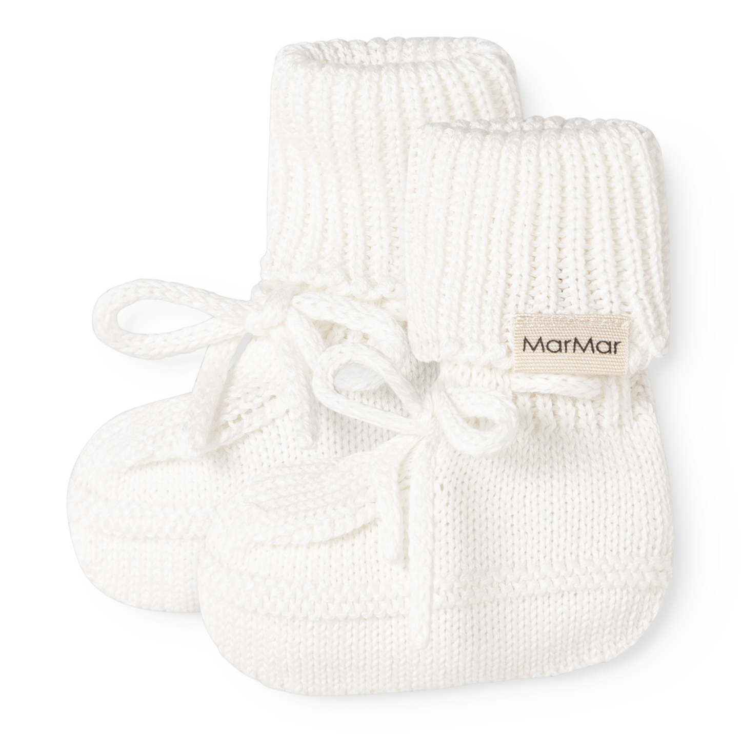 Abootie, Knit Bootie - Gentle White