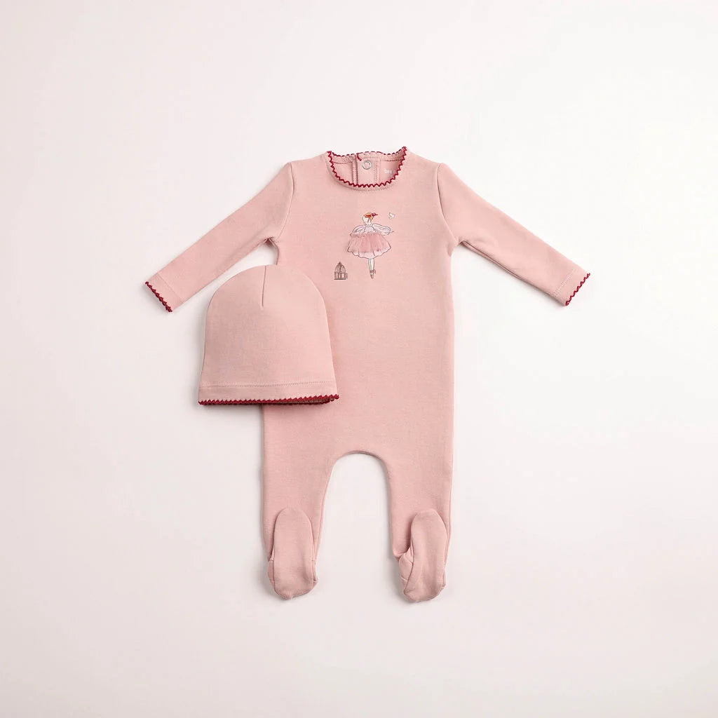Kids In Sketch Footie & Beanie