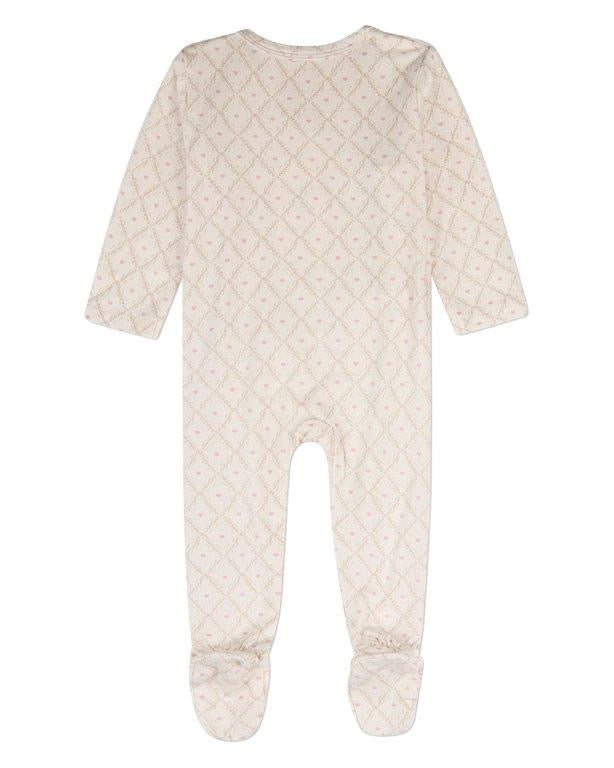 Harlequin Heart All Over Print Footie