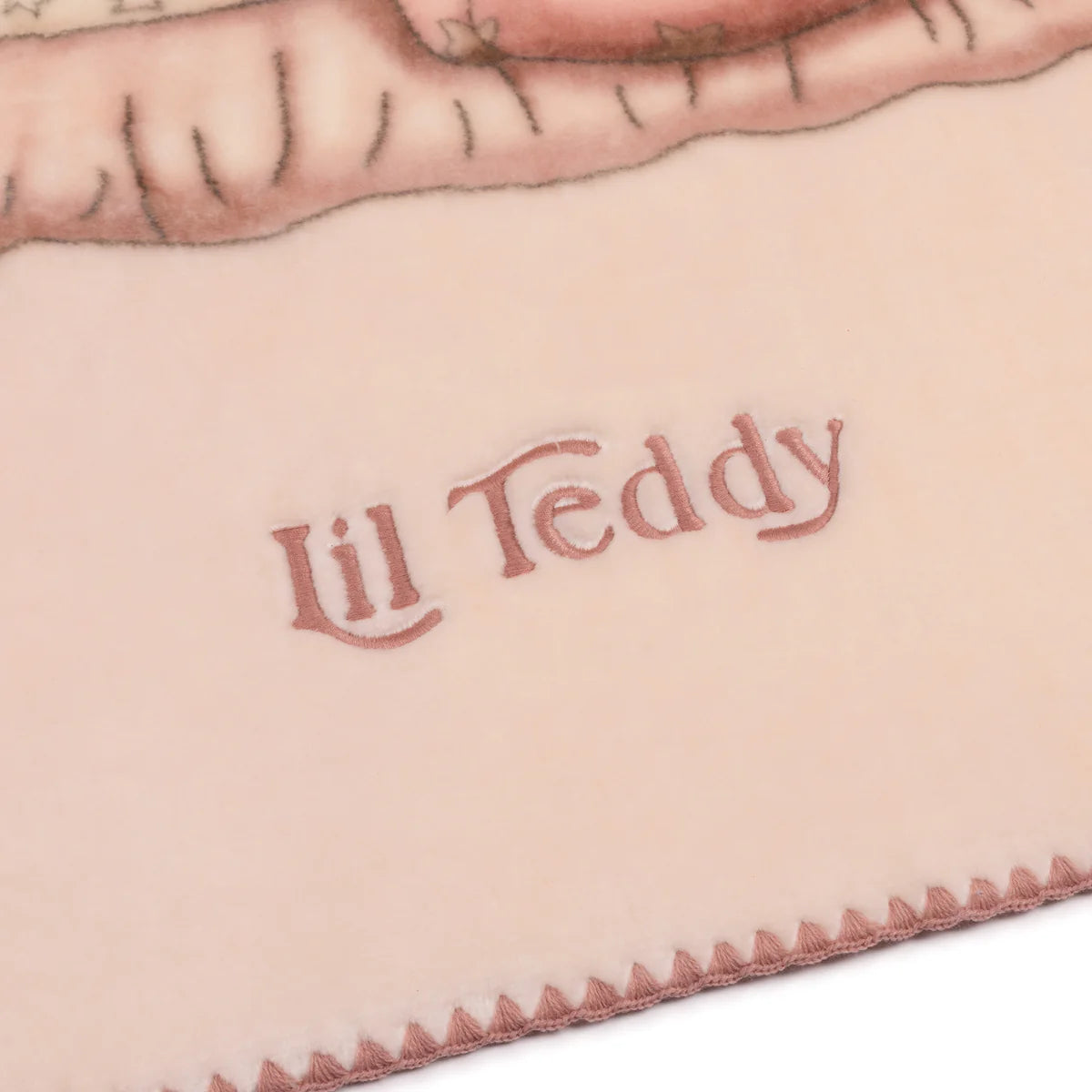 BIGGER TEDDY’S MERRY GO SNUGGLE SUGARY PINK