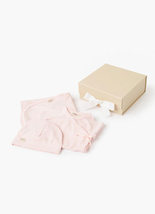 Gift Box Layette 3 Pcs - Rosa