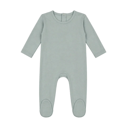 Grandpa Footie - Dusty Blue