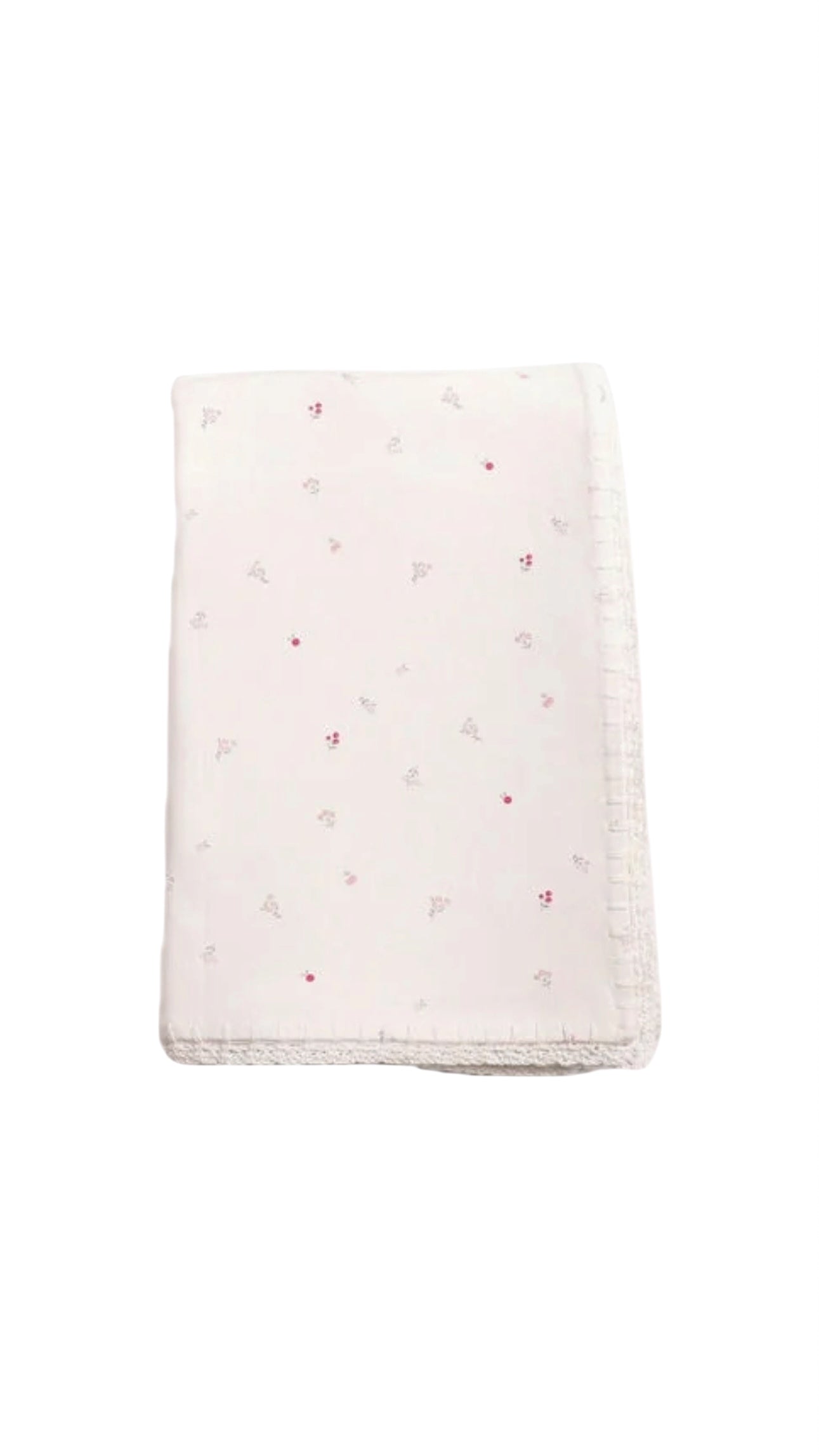 Delicata Floral Blanket - Linen Girls