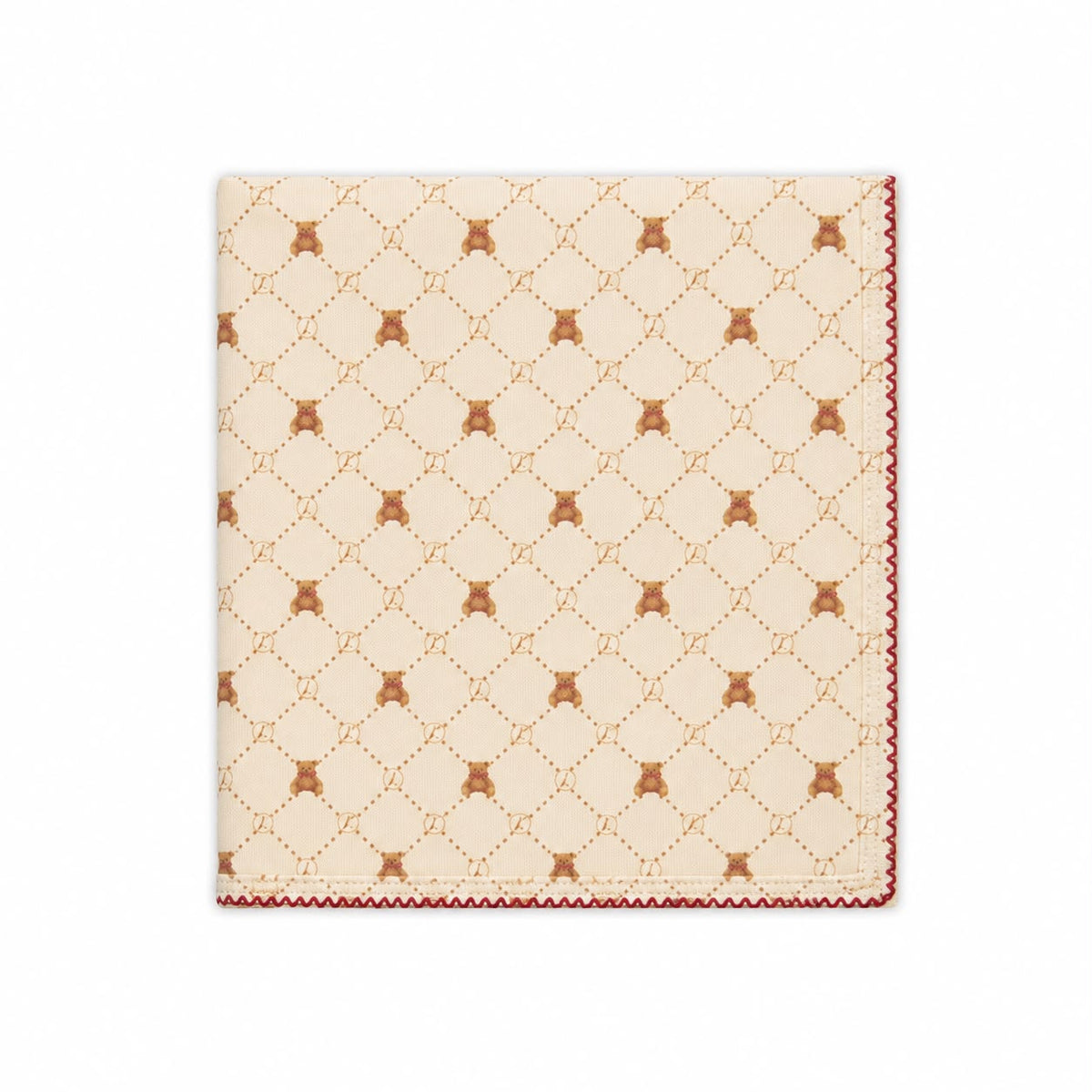 Bear Grid Blanket - Girls