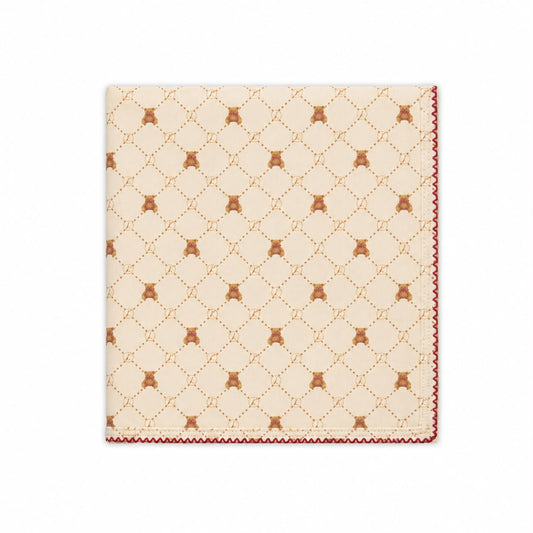 Bear Grid Blanket - Girls