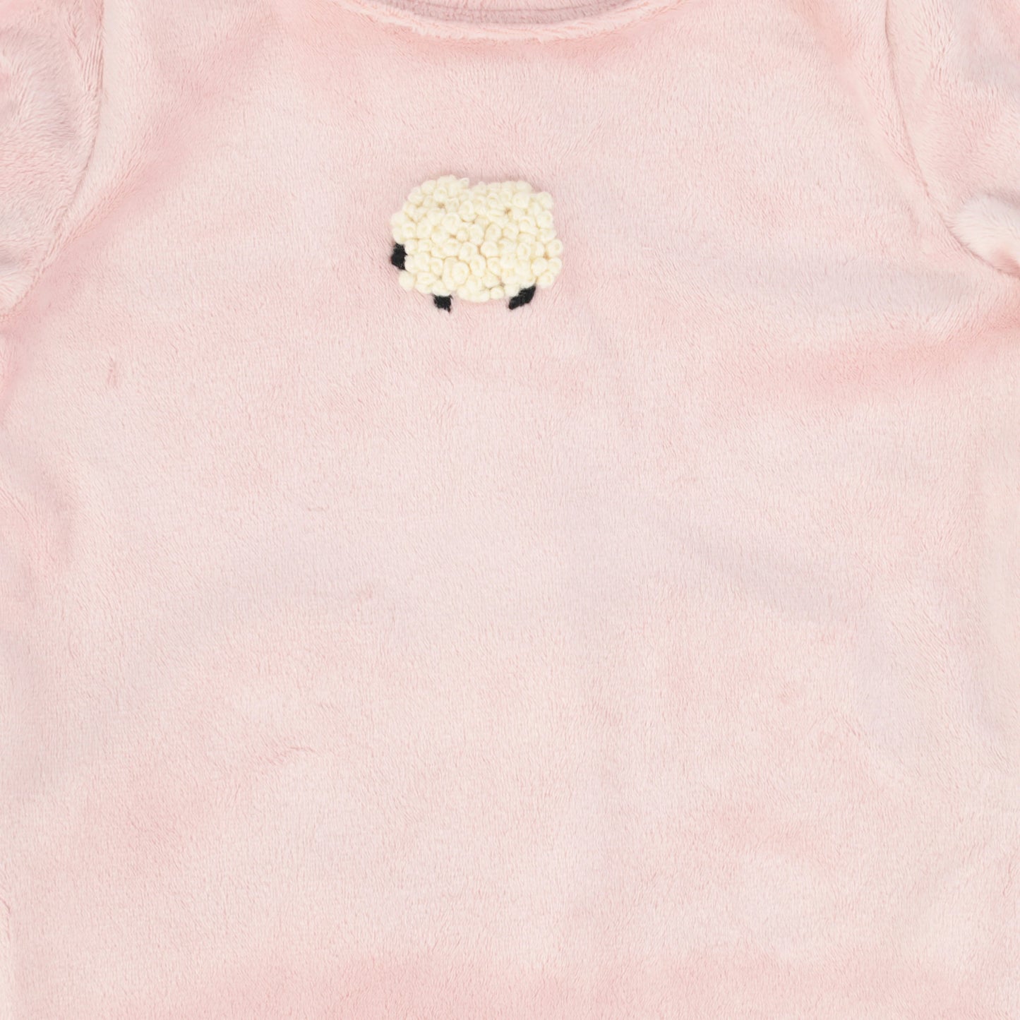 Bebe Jolee Pink Velour Graphic Footie