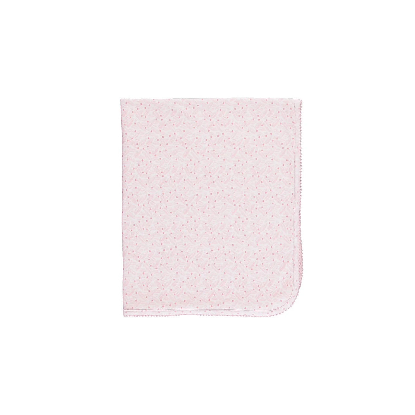 Idra Blanket - Pink Leaves