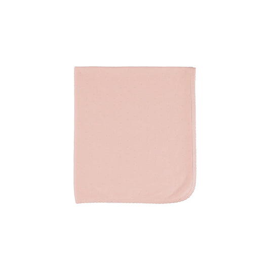 Bebe Blanket - Blush Pointelle