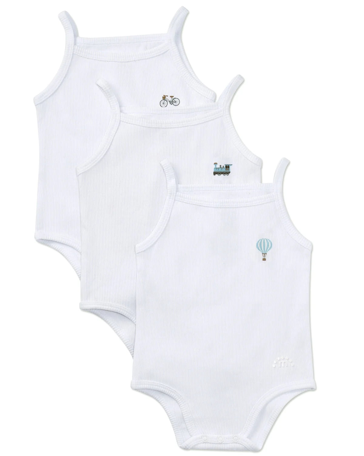 Ribbed On The Move Boys Undershirts 3 Pack