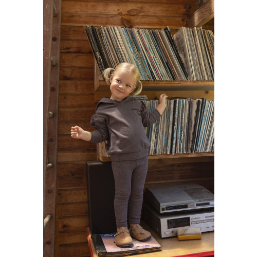 Acid Wash Smokey Brown Girls 2 Pcs