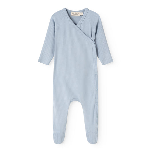 Rubello Micro Modal Footie - Blue Coast