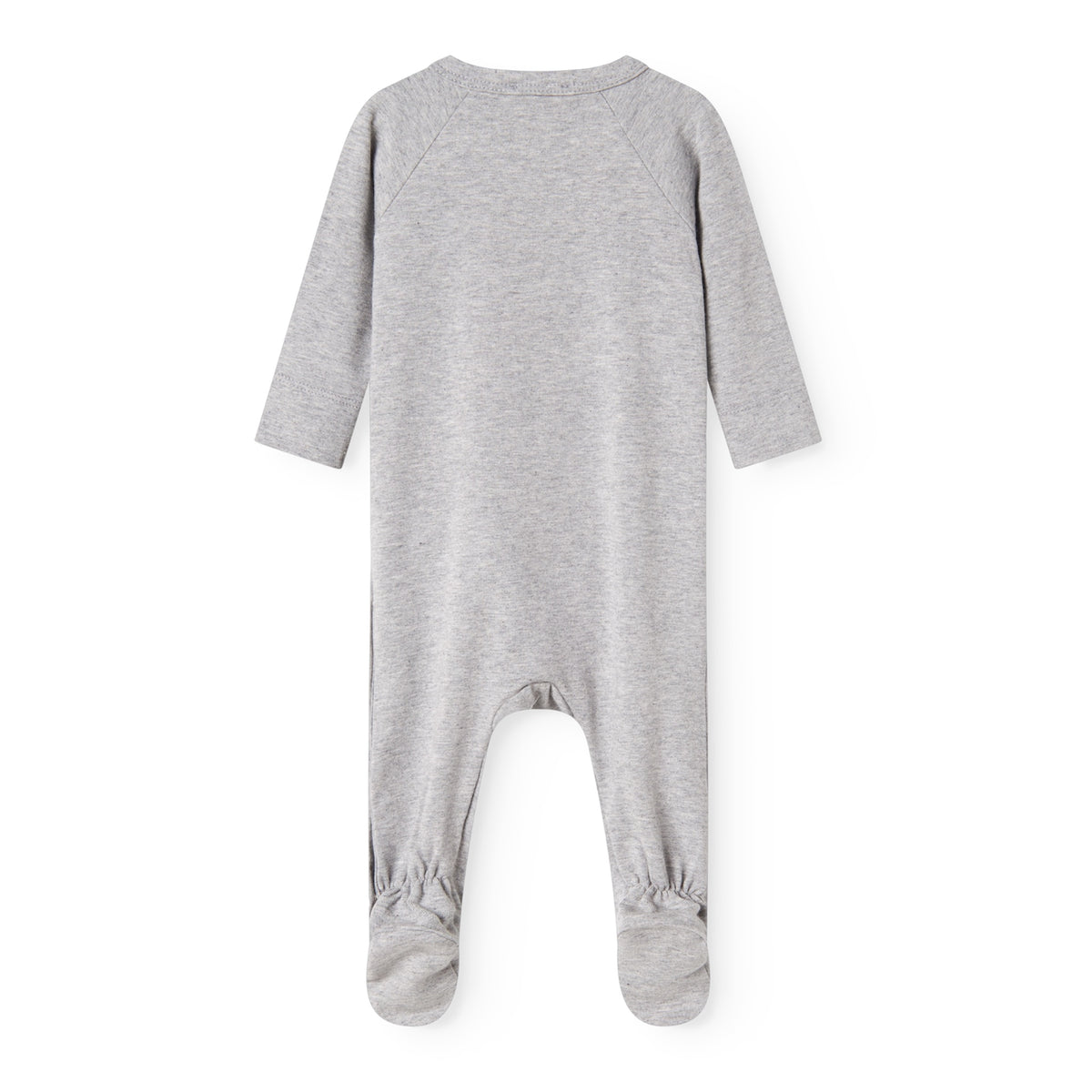 Rubetta Footie - Light Grey Melange