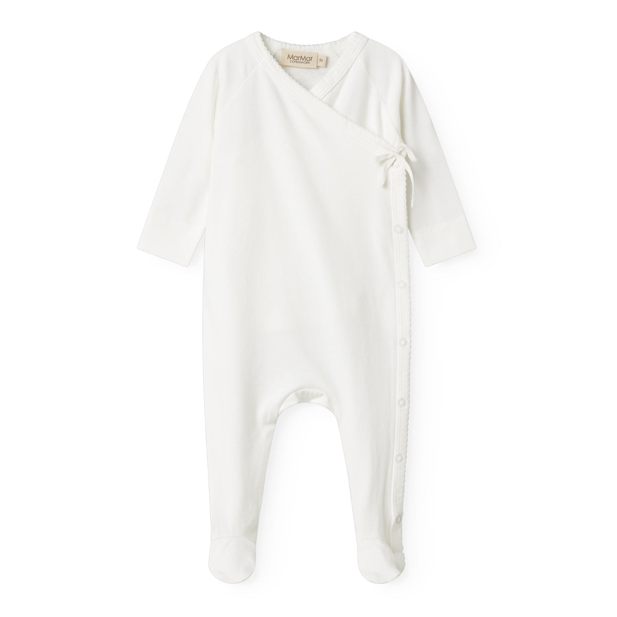 Rubetta Footie - Gentle White