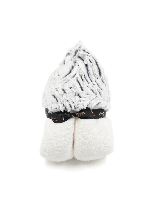Zebra Snow Hooded Towel