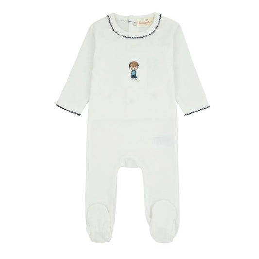 Doll Boys White Footie