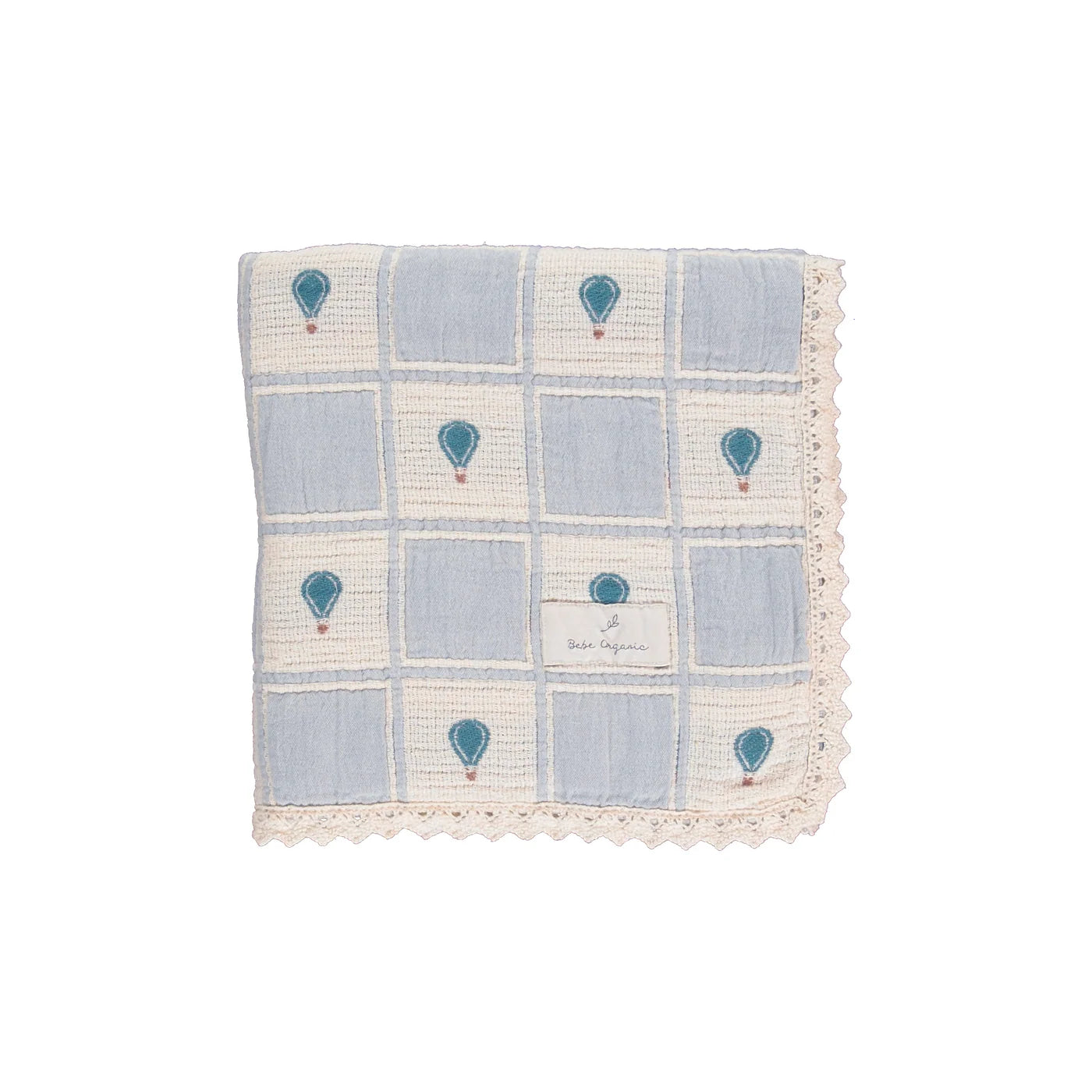 Balloon Blue Blanket