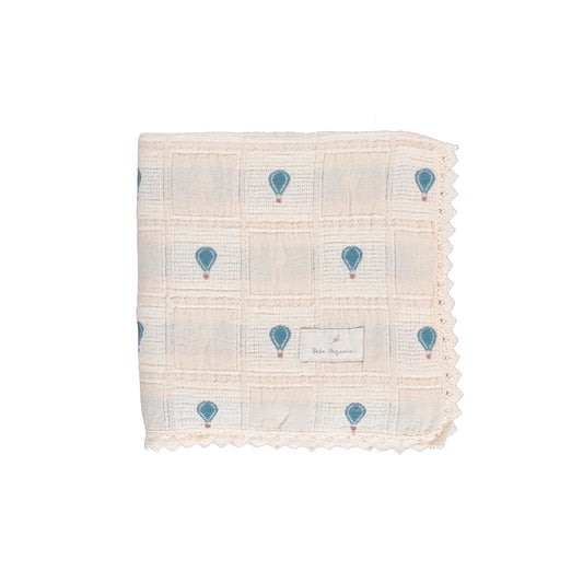 Balloon Blue Blanket Sand