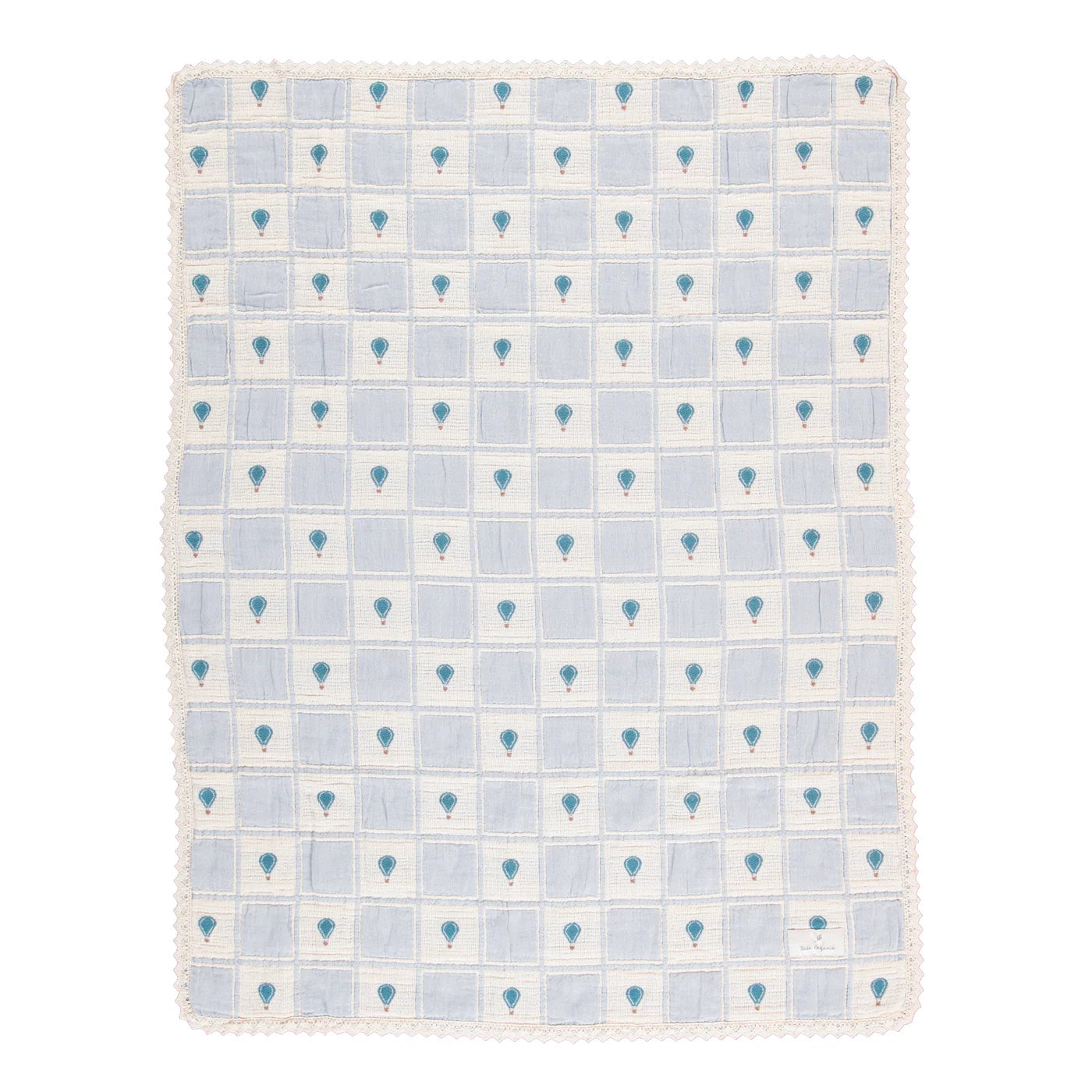 Balloon Blue Blanket